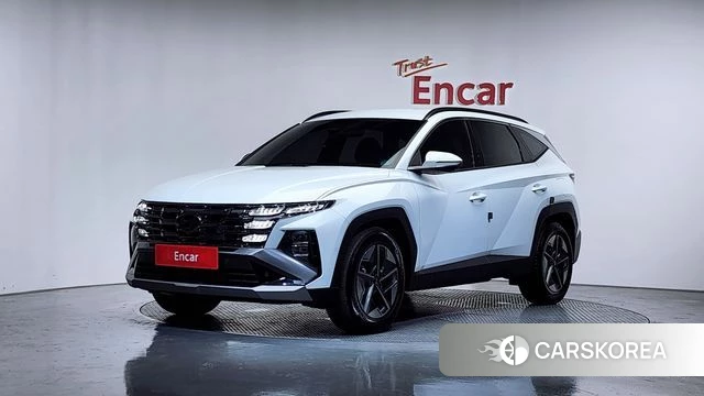 Hyundai The New Tucson Hybrid (NX4) 2024 Белый из Кореи