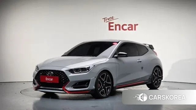 Hyundai Veloster (JS) 2021 Серебристо-серый из Кореи
