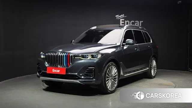 BMW X7 (G07) 2022 Серый из Кореи