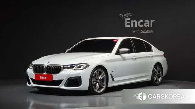 BMW 5 Series (G30) 2022 Белый из Кореи