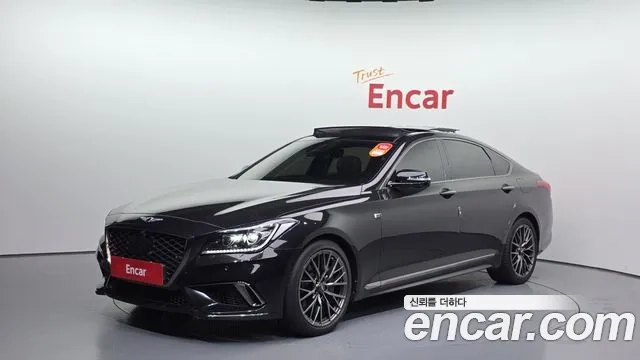 Genesis G80 2018 Черный из Кореи