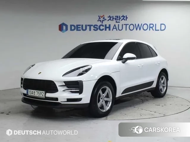 Porsche Macan 2021 Белый из Кореи