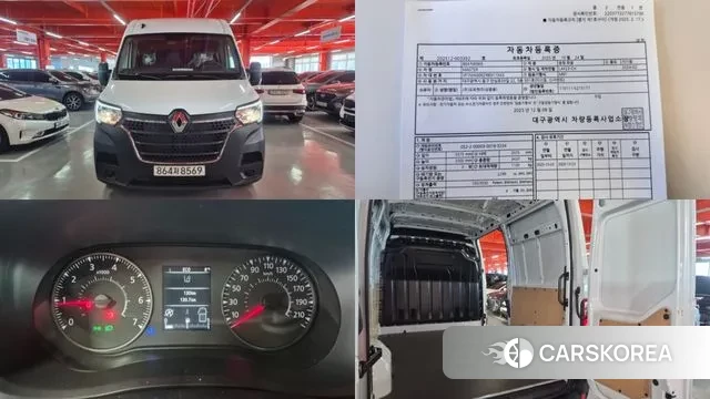 Renault Korea (Samsung) Master 2024 Белый из Кореи