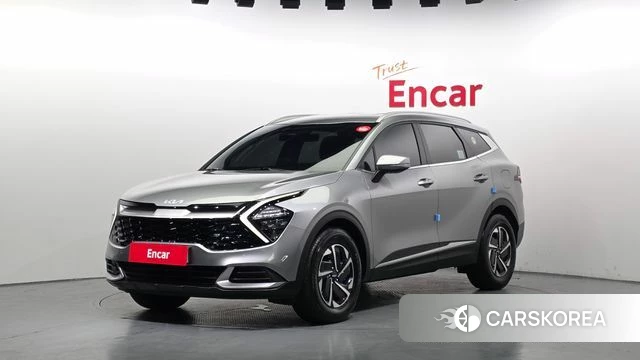 Kia Sportage 5th Generation Hybrid 2023 Серебряный из Кореи