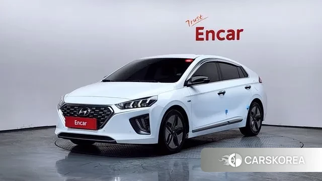 Hyundai The New Ionic Hybrid 2019 Белый из Кореи