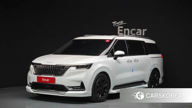 Kia Carnival 4th generation 2023 Белый из Кореи