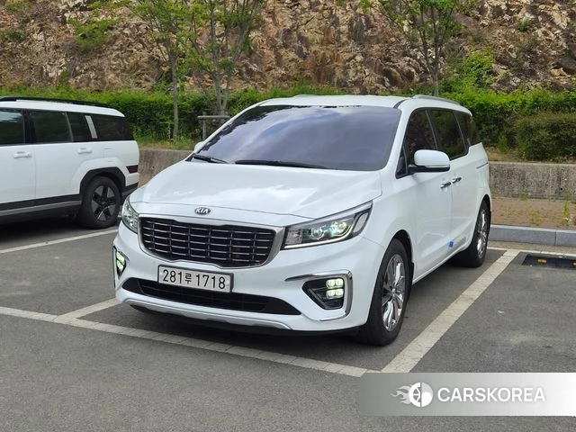 Kia The New Carnival 2018 Белый из Кореи