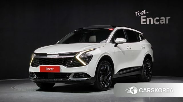 Kia Sportage 5th Generation 2021 Белый из Кореи