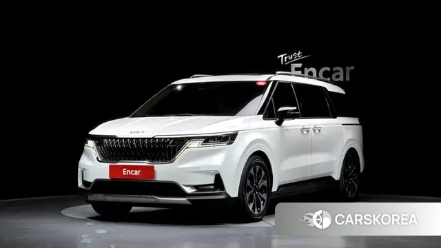 Kia Carnival 4th generation 2021 Белый из Кореи