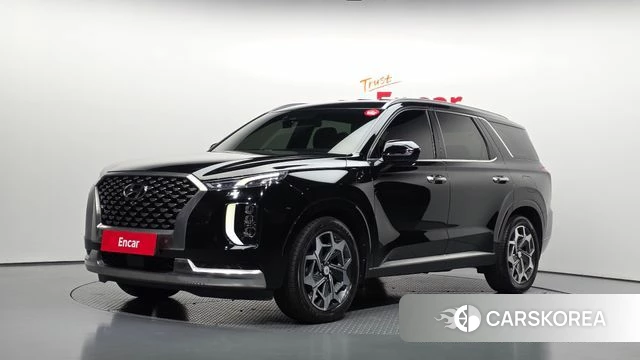 Hyundai Palisade 2022 Черный из Кореи