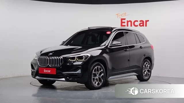 BMW X1 (F48) 2021 Черный из Кореи