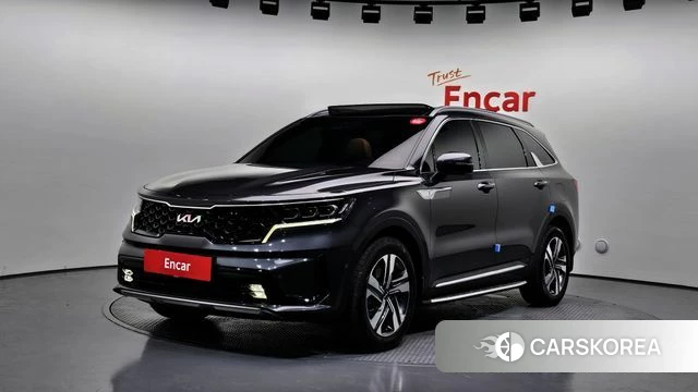 Kia Sorento 4th Generation 2022 Серый из Кореи