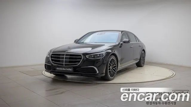 Mercedes-Benz S-Class W223 2024 Черный из Кореи