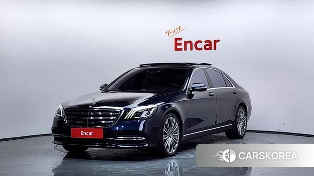 Mercedes-Benz S-Class W222 2018 Синий из Кореи