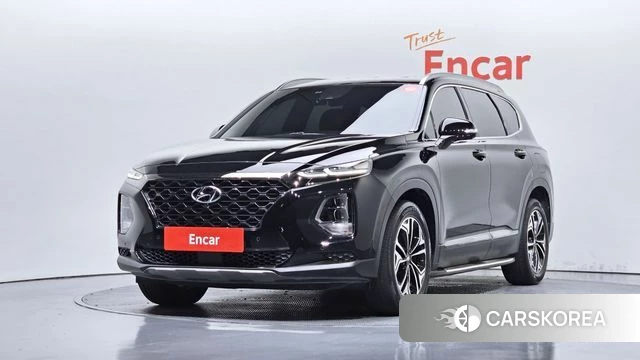 Hyundai Santa Fe TM 2018 Черный из Кореи