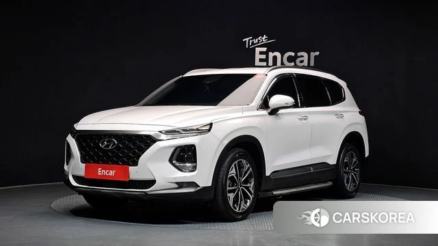 Hyundai Santa Fe TM 2018 Белый из Кореи