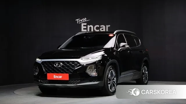 Hyundai Santa Fe TM 2018 Черный из Кореи