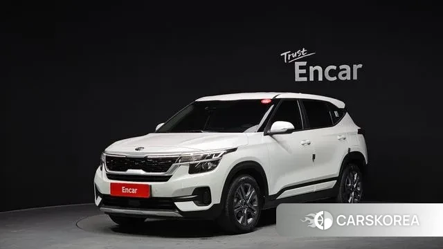 Kia Seltos 2021 Белый из Кореи