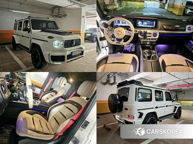 Mercedes-Benz G-Class W463b 2020 Белый из Кореи