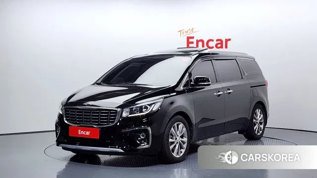 Kia The New Carnival 2018 Черный из Кореи