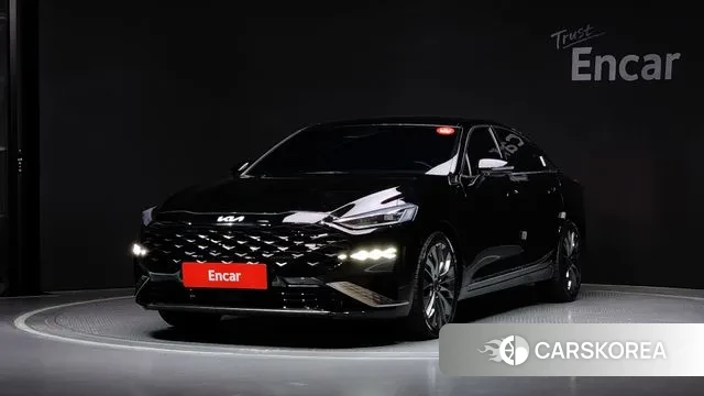 Kia K8 2021 Черный из Кореи