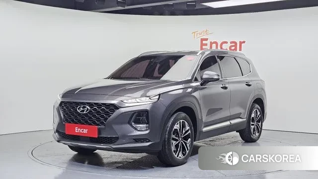 Hyundai Santa Fe TM 2018 Серый из Кореи