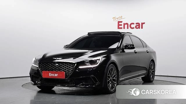 Genesis G80 2019 Черный из Кореи