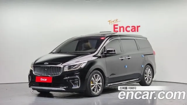 Kia The New Carnival 2018 Черный из Кореи