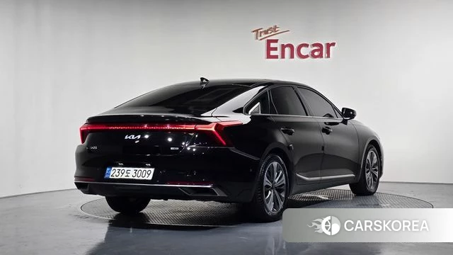Kia K8 Hybrid 2023 Черный из Кореи