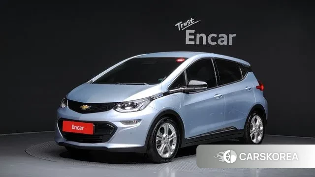 Chevrolet (GM Daewoo) Bolt EV 2018 Небесно-голубой из Кореи