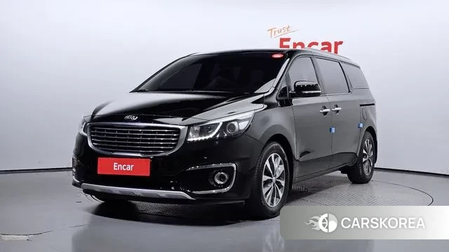 Kia All New Carnival 2018 Черный из Кореи