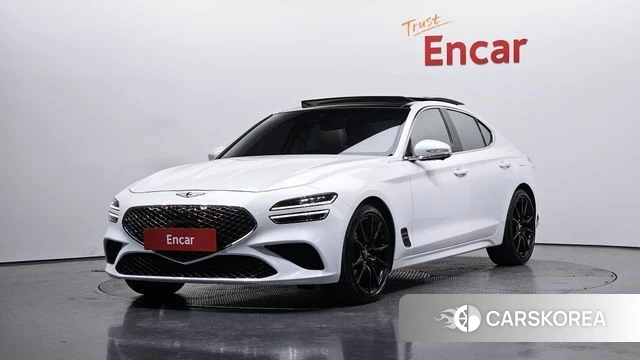 Genesis The New G70 2021 Белый из Кореи