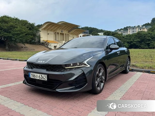 Kia K5 3rd generation 2021 Серый из Кореи