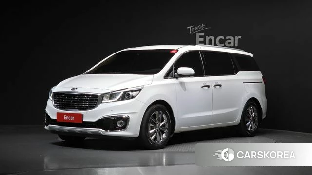 Kia All New Carnival 2018 Белый из Кореи