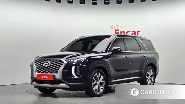 Hyundai Palisade 2021 Синий из Кореи