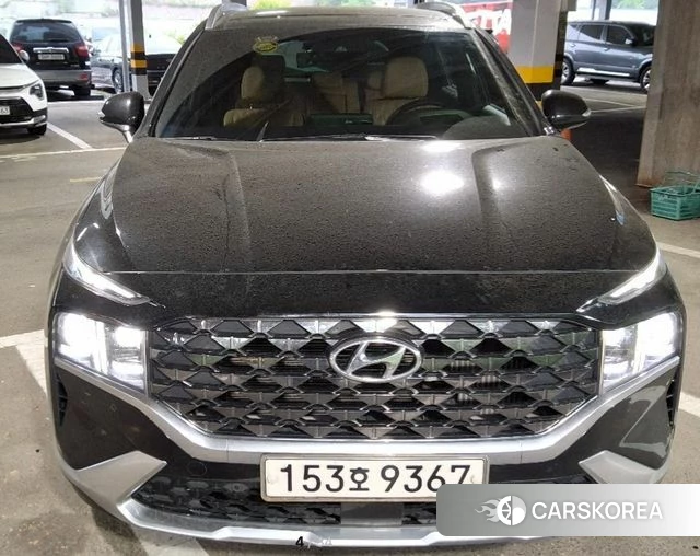 Hyundai The New Santa Fe 2020 Черный из Кореи