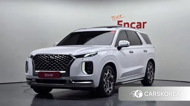 Hyundai Palisade 2022 Белый из Кореи