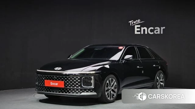 Hyundai Grandeur (GN7) 2023 Черный из Кореи