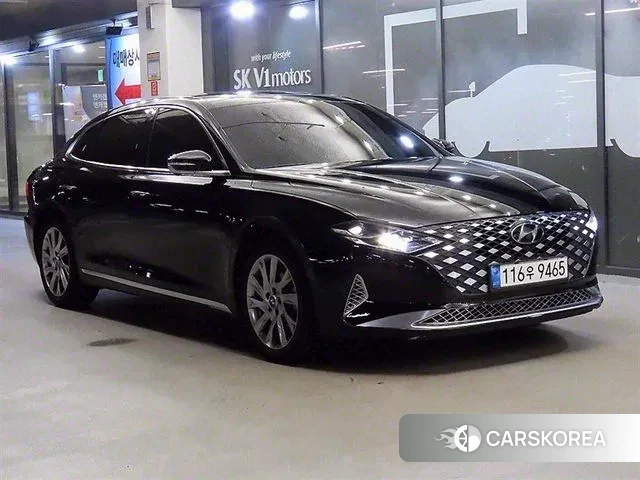 Hyundai The New Grandeur IG Hybrid 2020 Черный из Кореи