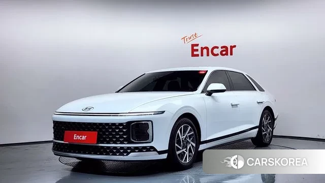 Hyundai Grandeur (GN7) 2024 Белый из Кореи