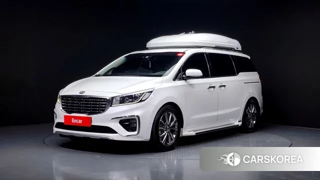 Kia The New Carnival 2019 Белый из Кореи