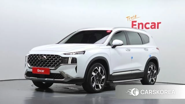 Hyundai The New Santa Fe 2023 Белый из Кореи