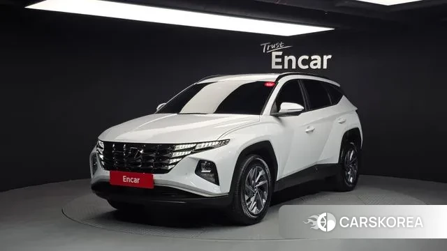 Hyundai Tucson Hybrid (NX4) 2022 Белый из Кореи