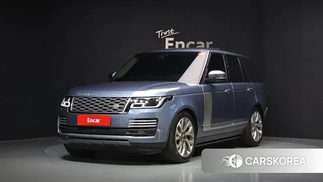Land Rover Range Rover 4th Generation 2018 Светло-серебряный цвет из Кореи
