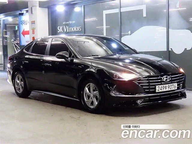 Hyundai Sonata (DN8) 2020 Черный из Кореи
