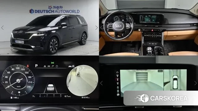 Kia Carnival 4th generation 2021 Серый из Кореи