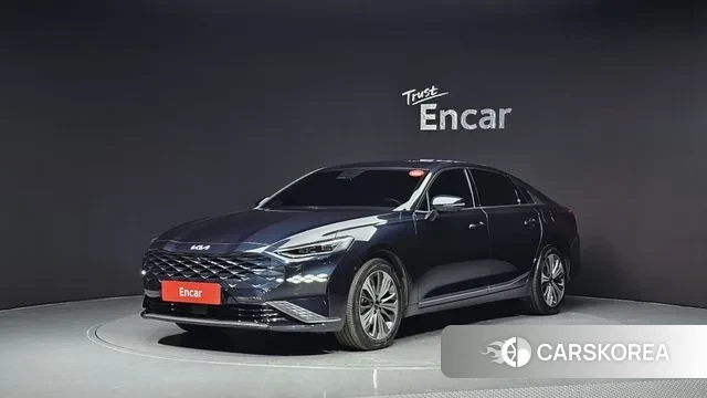 Kia K8 Hybrid 2023 Синий из Кореи