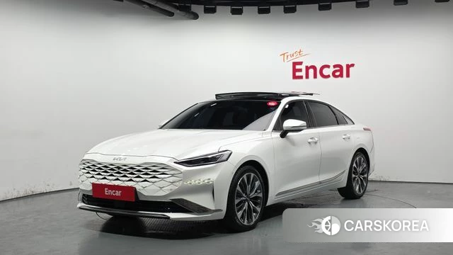 Kia K8 2022 Белый из Кореи