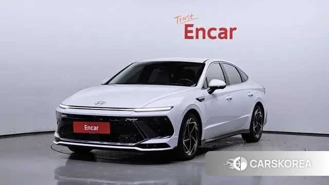 Hyundai Sonata D Edge Hybrid (DN8) 2025 Белый из Кореи