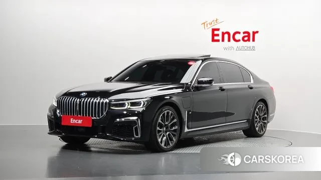 BMW 7 Series (G11) 2021 Черный из Кореи